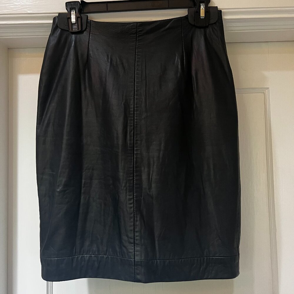 Vintage North Beach Leather skirt sz 4-6